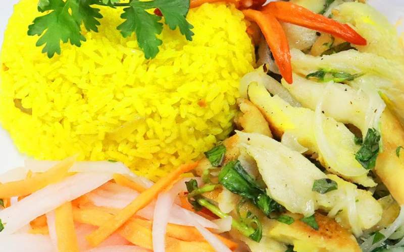 Bí quyết làm cơm gà chay thơm ngon