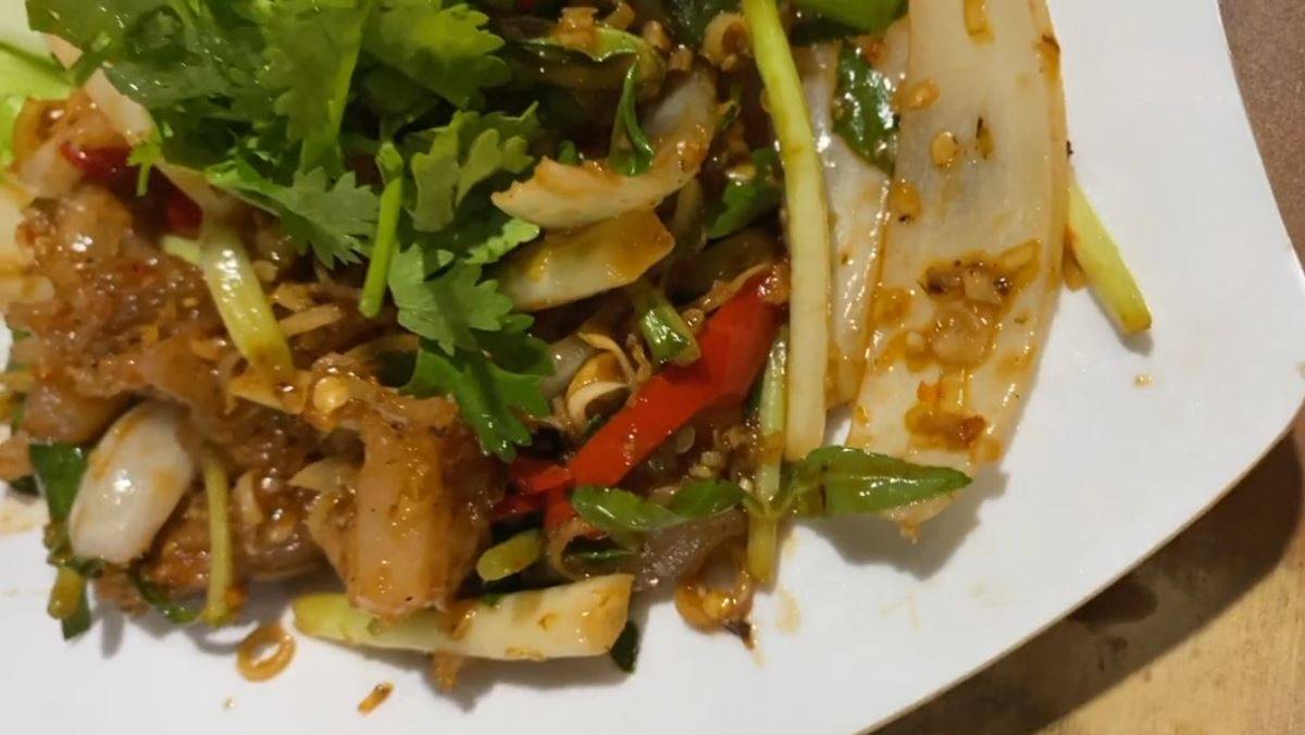 Da bò không xào quá nhiều lần