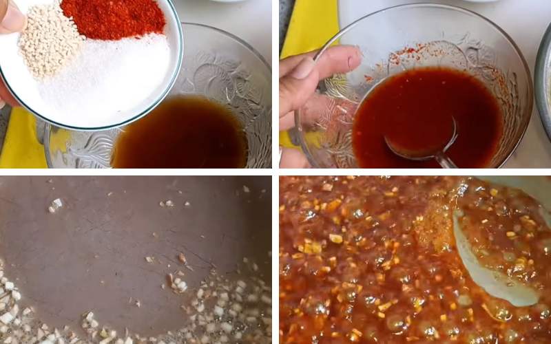  Chế biến sốt nước mắm chay