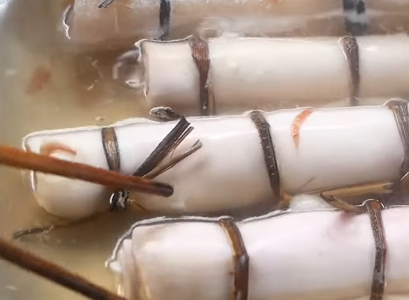 Da heo được làm sạch và luộc