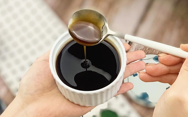 Thành phẩm Dầu hào chay hương vị nấm hương thơm ngon