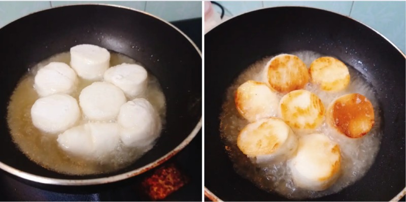 Áo bột và chiên giòn đậu hũ