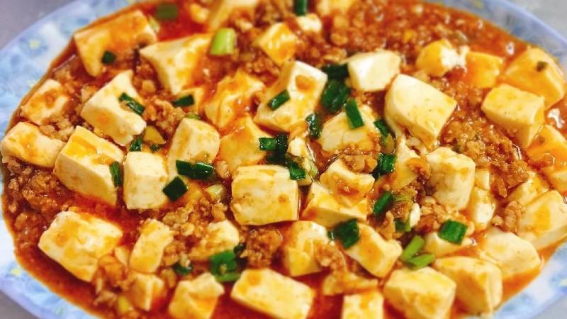 Thành phẩm Đậu hũ Tứ Xuyên chay thơm ngon