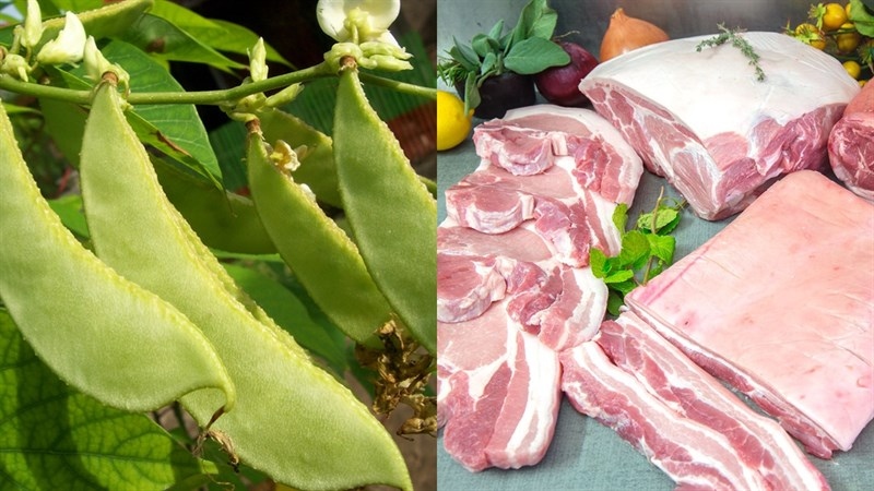 Chọn nguyên liệu đậu ván và thịt heo ngon