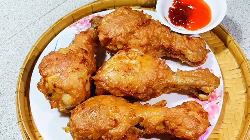 cách làm đùi gà chiên giòn cực hấp dẫn tại nhà