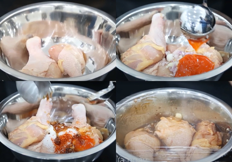 ướp đùi gà