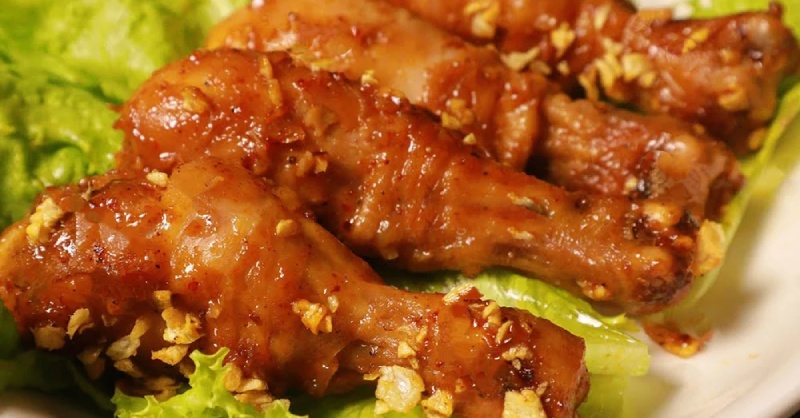 Món đùi gà chiên nước mắm hấp dẫn