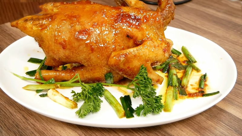 Thịt gà chiên đậm vị, thơm ngon