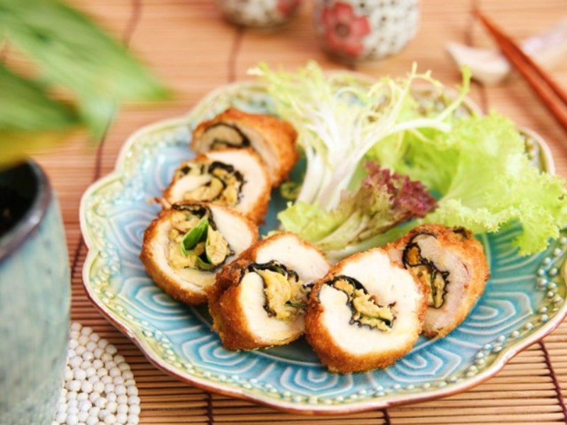Những chú ý khi chế biến món gà cuộn rong biển