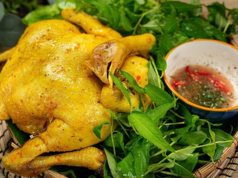 Mẹo giúp món gà hấp mía thêm thơm ngon
