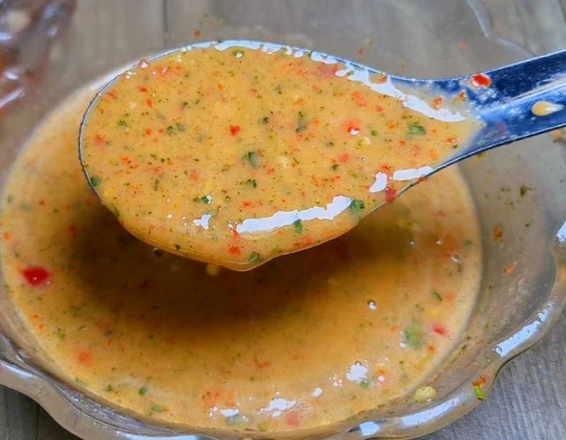 Hướng dẫn pha nước chấm gà