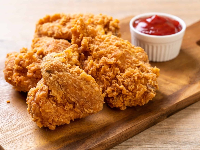Gà rán vị như KFC