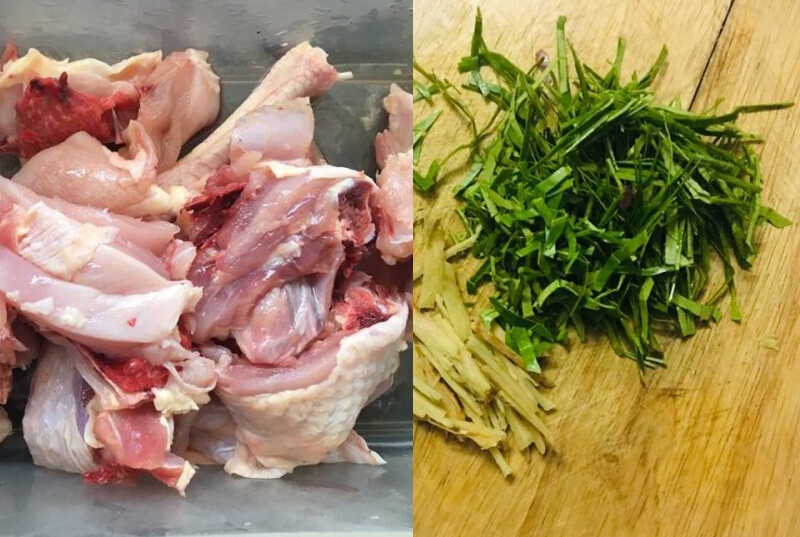 Bí quyết chọn nguyên liệu làm gà rang lá chanh