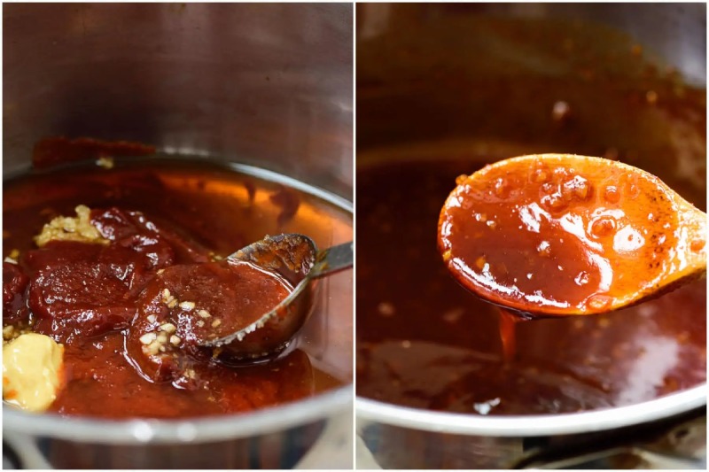 Pha chế sốt cay Hàn Quốc
