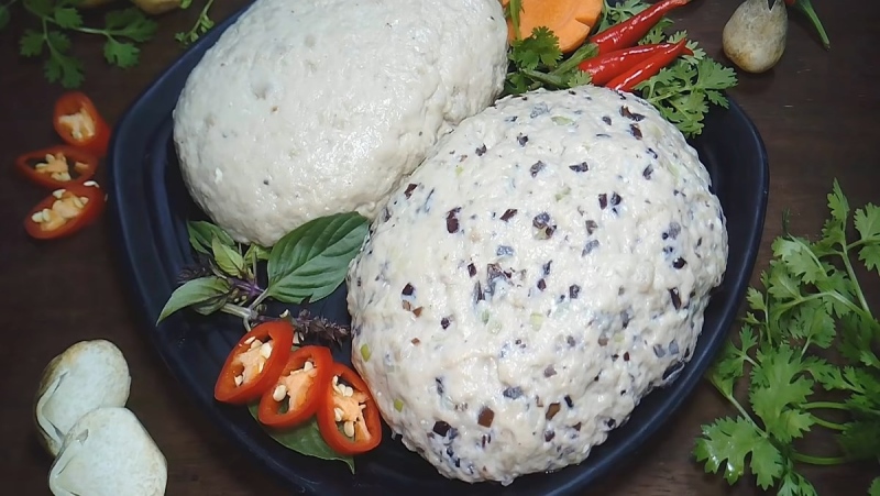 cách làm giò sống chay giòn dai