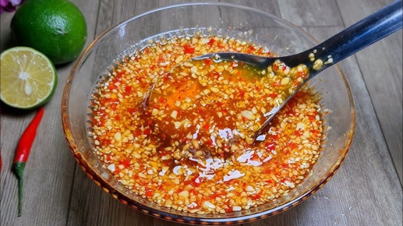 nước mắm chay trộn gỏi