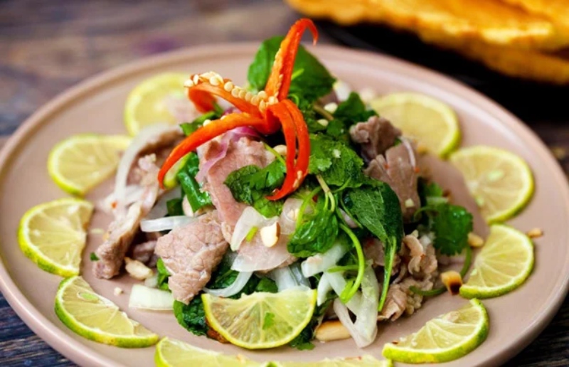 công thức làm gỏi bò bóp thấu ngon chuẩn vị
