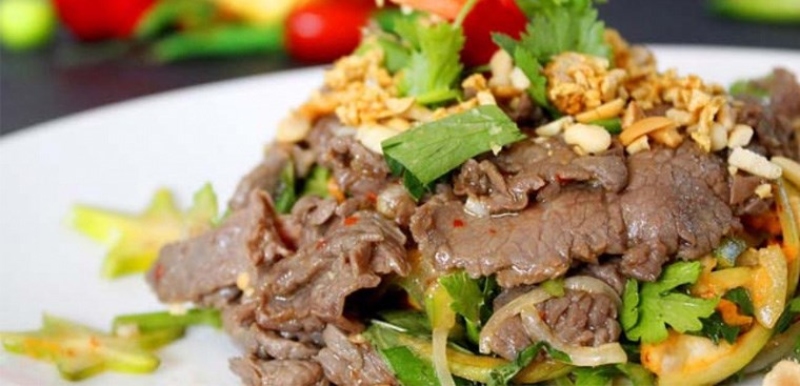 cách làm gỏi bò bóp thấu ngon miệng dễ ăn