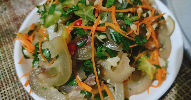 Gỏi gân bò khế chua ngọt