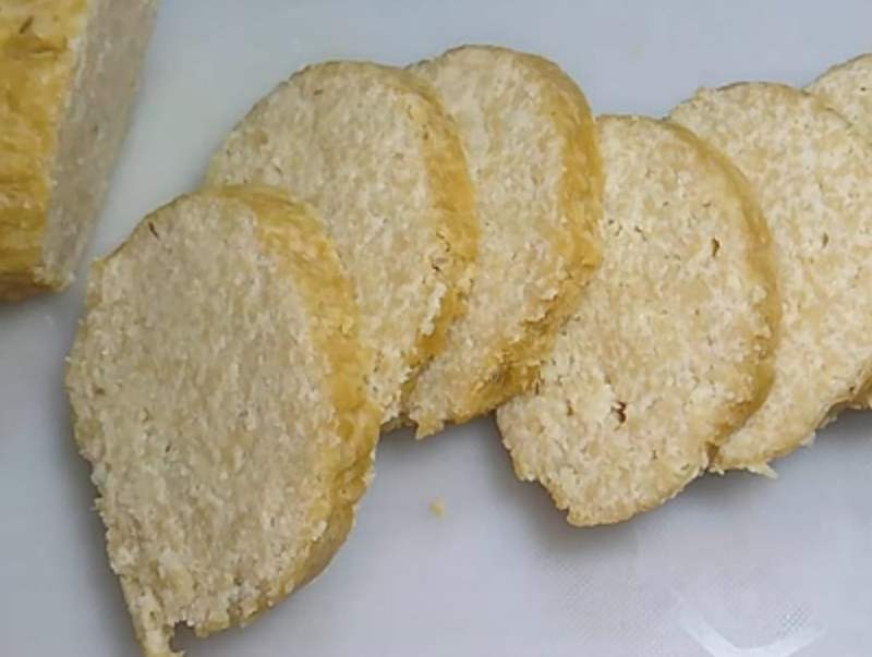 Thành phẩm món ham chay từ cơm nguội