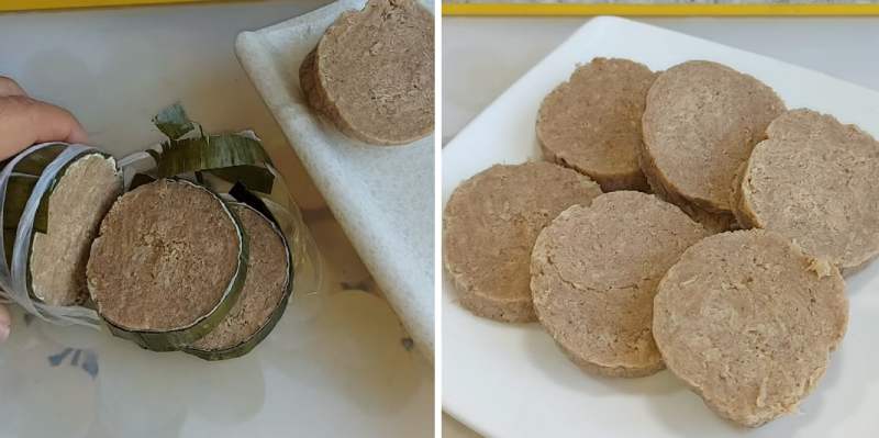 Thành phẩm ham chay từ sườn non chay độc đáo