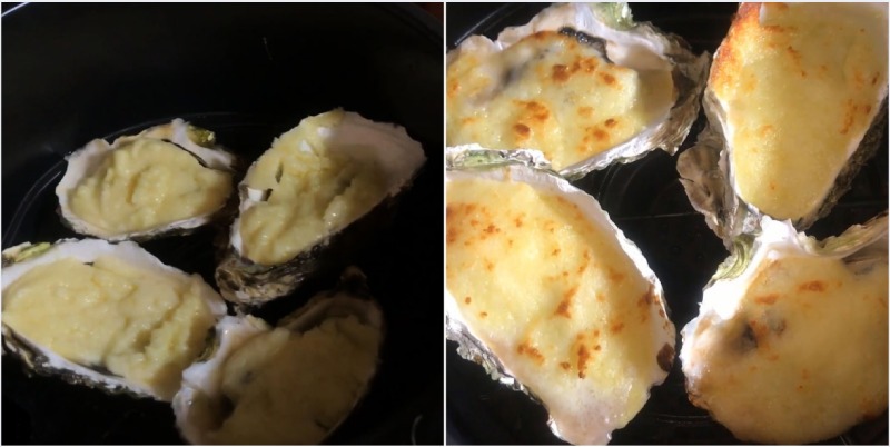  Nướng hàu bằng lò vi sóng