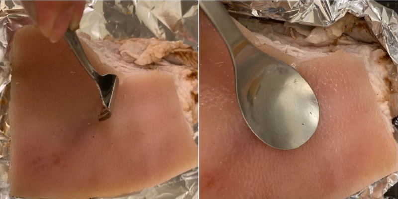  Xử lý phần bì để nổ giòn