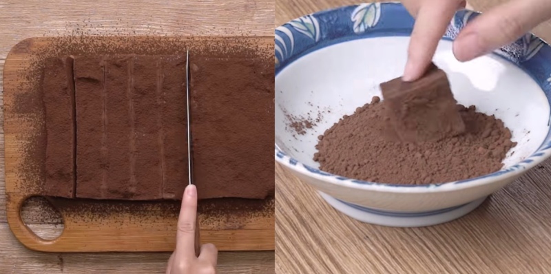 Cắt bánh tạo hình cho kẹo dẻo