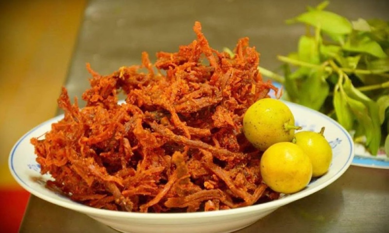 Khám phá cách làm khô bò sợi từ chảo chống dính