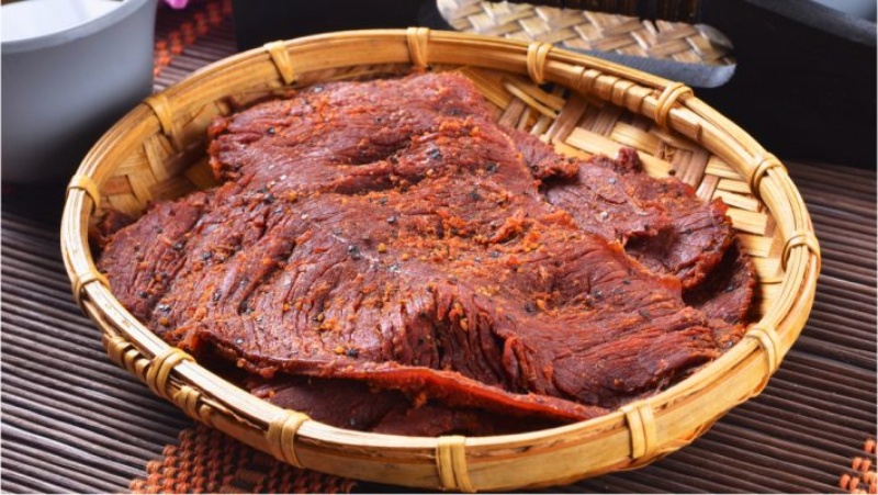 Khô heo đậm màu