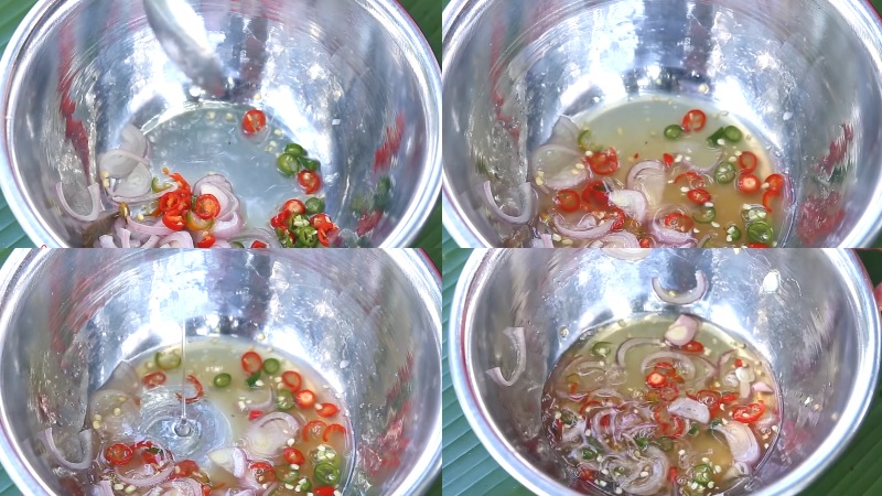 Làm thau nước chấm