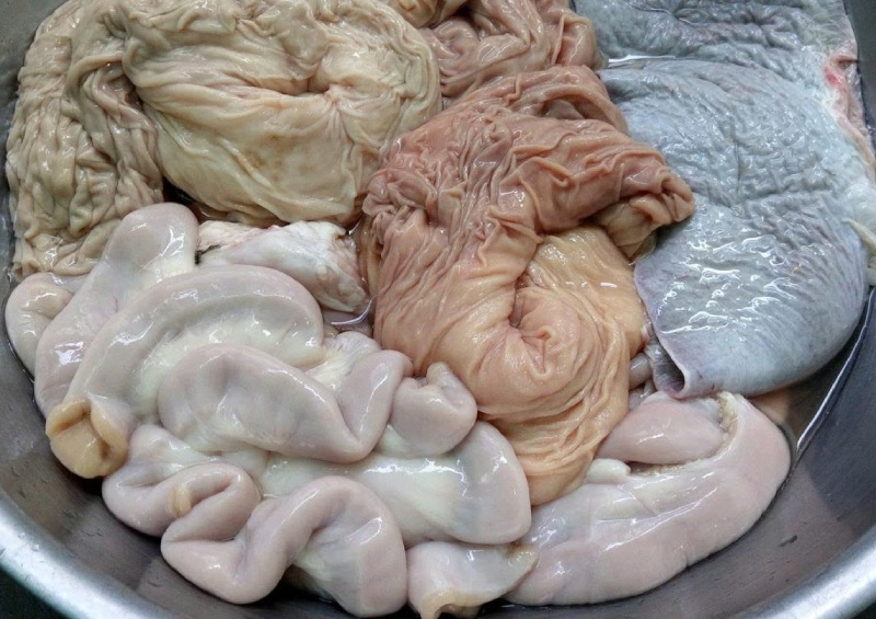Lòng bò tươi sạch