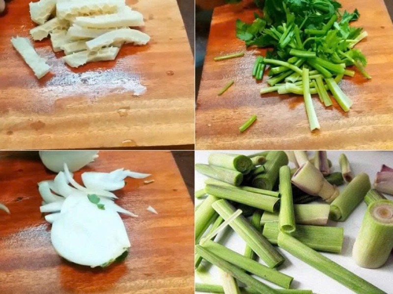 Sơ chế rau củ