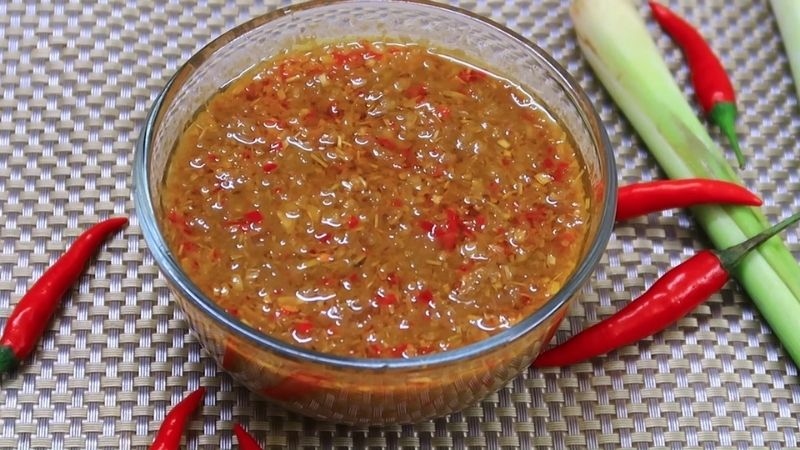 mắm nêm chay sau khi hoàn thành