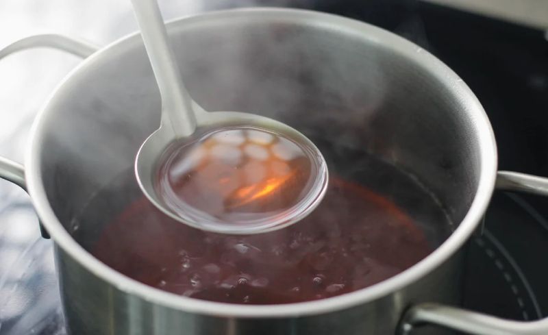 Nấu nước mắm ngâm tép
