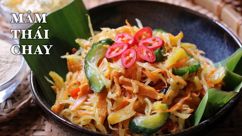 cách làm mắm Thái chay chi tiết tại nhà