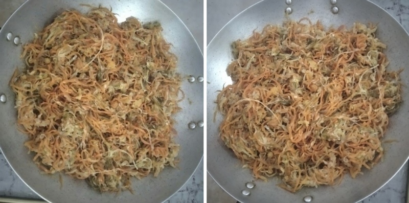 xào mắm dậy mùi thơm