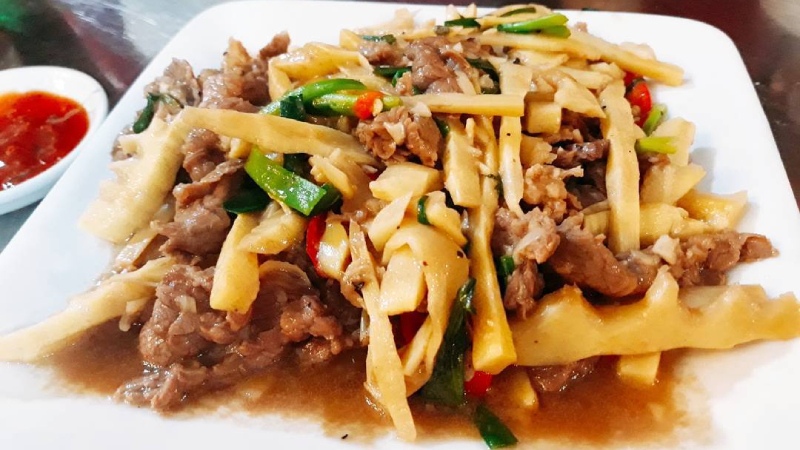 hướng dẫn cách làm măng trúc xào thịt bò chuẩn ngon