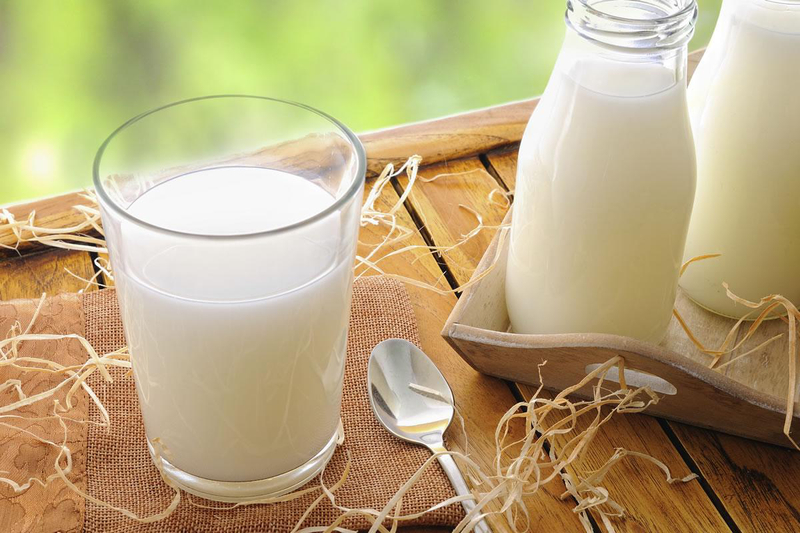 Ly sữa tươi giúp cấp ẩm và làm dịu làn da bị cháy nắng