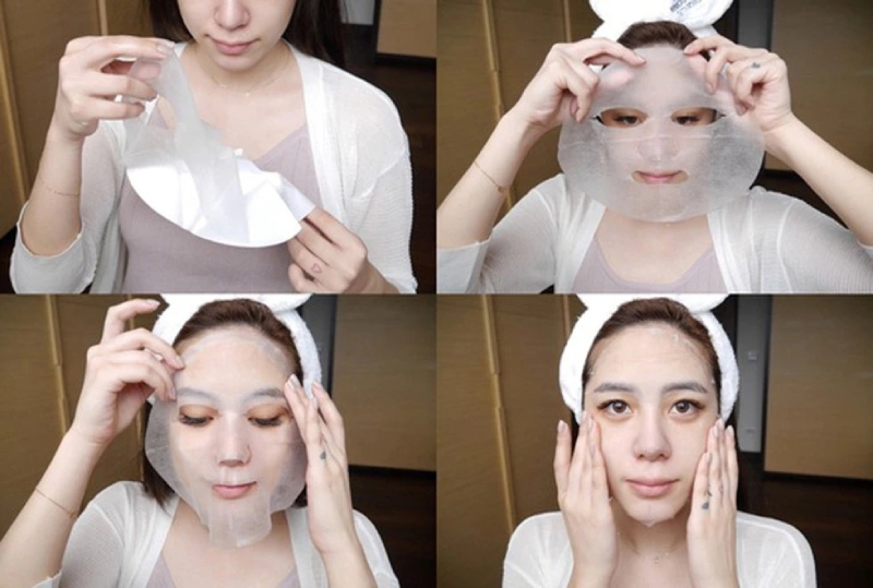 Đắp mặt nạ giấy đúng cách mỗi tuần