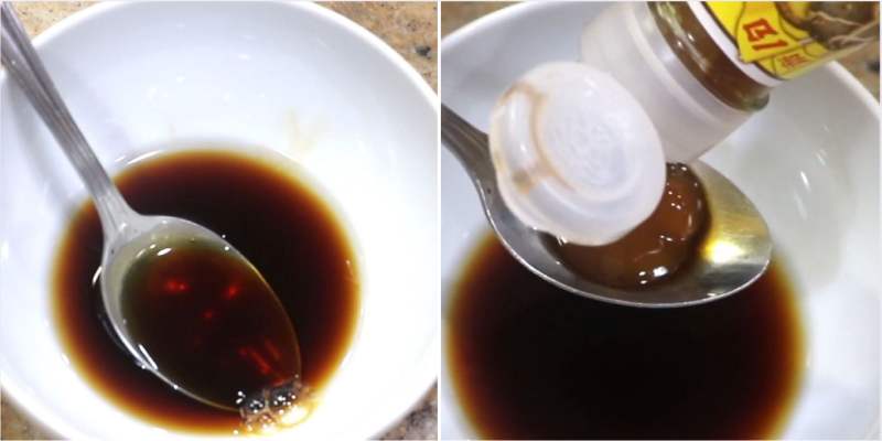 Tiến hành pha nước sốt xào mì
