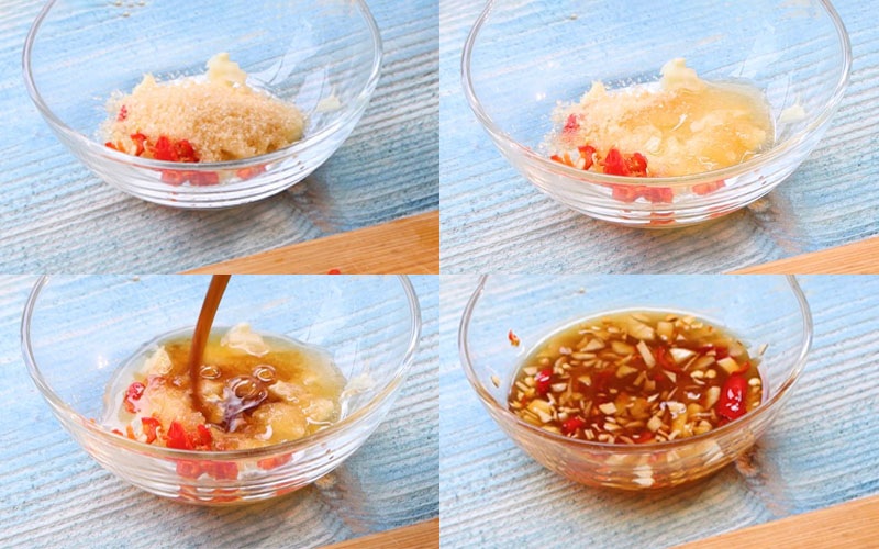 Hướng dẫn làm nước trộn miến
