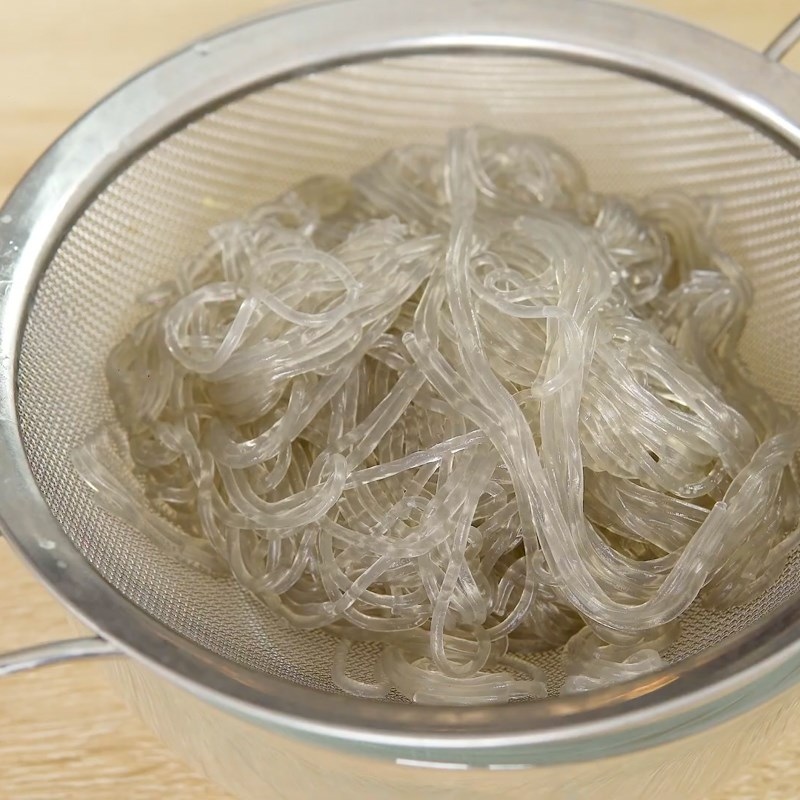 cách làm miến luộc không bị dính