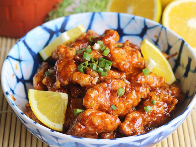 Khám phá cách làm món gà sốt cam thơm ngon