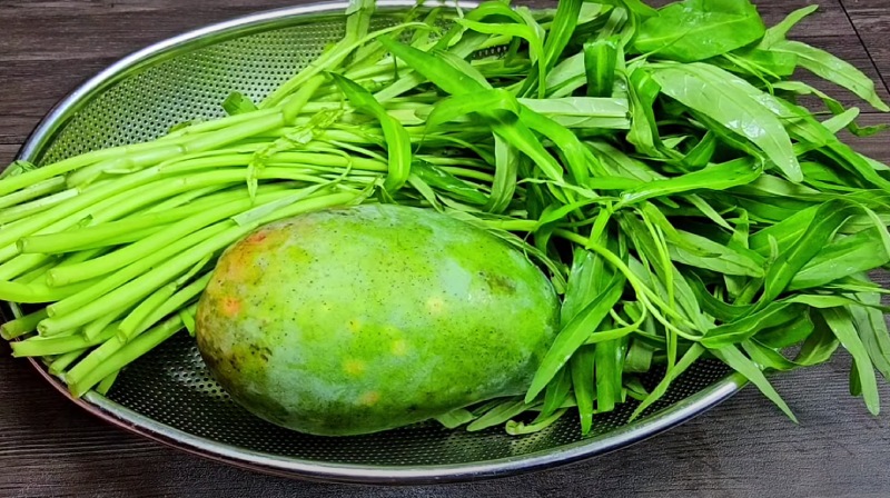 Bó rau muống non