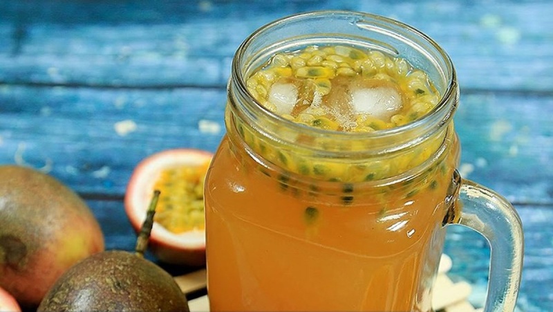 Mứt chanh dây dùng pha chế nước