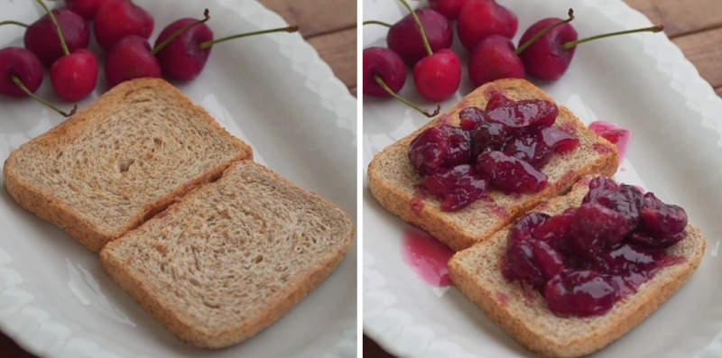 Thành phẩm mứt cherry thơm ngon