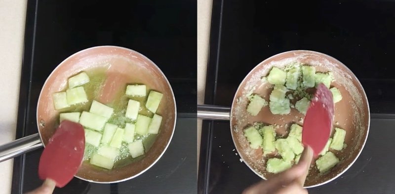 Công đoạn sên mứt