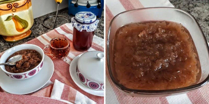 Thành phẩm mứt hoa hồng thơm ngon