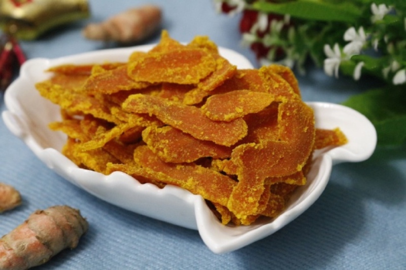 Mứt nghệ thành phẩm